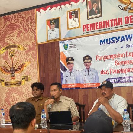 Pemdes Luwunggesik Gelar Musdes Laporan Realisasi APB Desa Semester I Tahun 2026